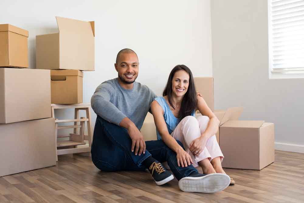 Couple in new home Home Loans, smart financing
